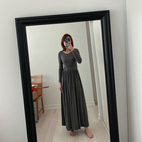 Long sleeves maxi dress - Picture 1 of 9